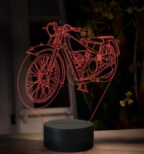 Beling 3D lampa, JAWA 175 Villiers, 16 farebná ZZ79