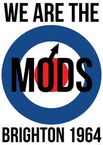 Plagát, Obraz - Mods - Target / We Are The Mods 1964