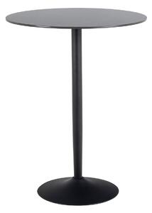 Actona Keramický barový stôl Malta 105 cm čierny mramor