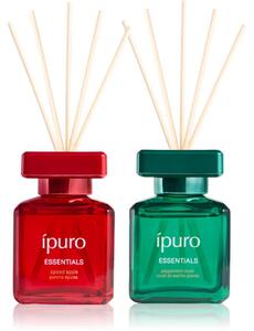 Ípuro Essentials Season of Treats Peppermint Crush & Spiced Apple darčeková sada 2x50 ml