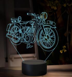 Beling 3D lampa, Jawa 250 special 1938, 16 farebná ZZ81