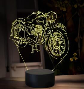 Beling 3D lampa, JAWA 350 OHV, 16 farebná ZZ82