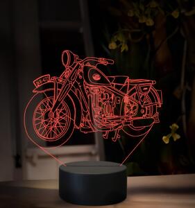 Beling 3D lampa, Jawa 500 OHV ročník 1930, 16 farebná ZZ86