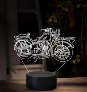 Beling 3D lampa, Jawa 500 OHV Rumpál, 16 farebná ZZ87