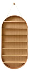 FERM LIVING Police Oval Dorm, Oiled Oak