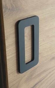 Posuvné dvere WERDI PLUS | 70 cm Farba: Čierna