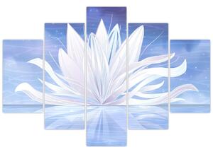 Obraz - Lotusový kvet (150x105 cm)