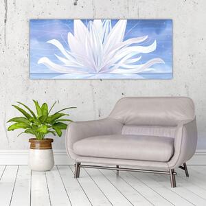 Obraz - Lotusový kvet (120x50 cm)