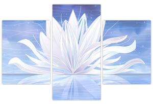 Obraz - Lotusový kvet (90x60 cm)
