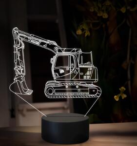 Beling 3D lampa, JCB-130-LC-T4, 16 farebná, BA2