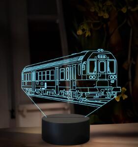 Beling 3D lampa, Motorový rušeň 843018-3, 16 farebná, SXR54