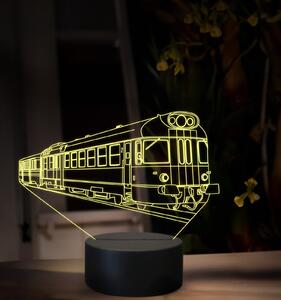 Beling 3D lampa, Motorový vozeň 850, 16 farebná, SXR55