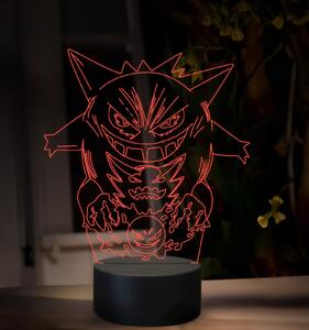Beling 3D lampa, Nouveau, 16 farebná, 9VJV6