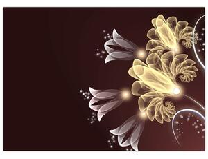 Obraz - Žiarivé kvety (70x50 cm)