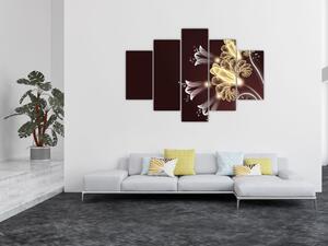 Obraz - Žiarivé kvety (150x105 cm)
