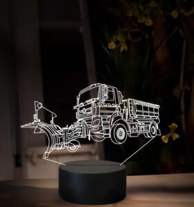 Beling 3D lampa, Snehový pluh, 16 farebná, K48