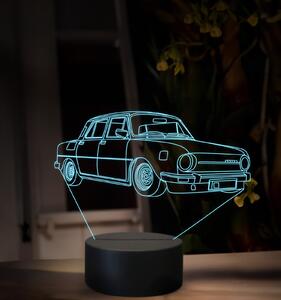 Beling 3D lampa, Škoda 100L, 16 farebná, SA06