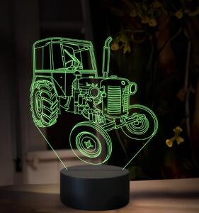 Beling 3D lampa, Zetor 25A s kabínou, 16 farebná, PPA054