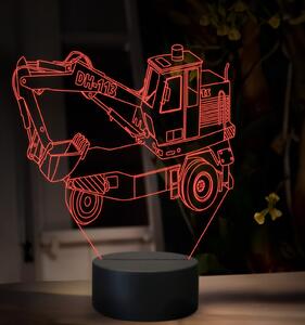 Beling 3D lampa, DH 113, 16 farebná, BA10