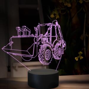 Beling 3D lampa, JCB 4CX, 16 farebná, BA12