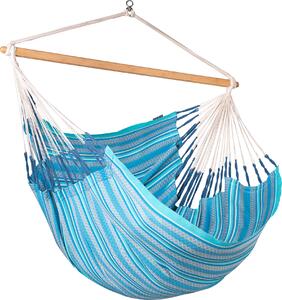 Závesné kreslo La Siesta 210 x 130 x 170 cm modré
