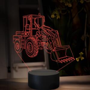 Beling 3D lampa, Unc 053, 16 farebná, BA15