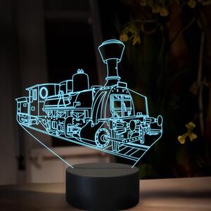 Beling 3D lampa, Parný rušeň 324.3 ''Tri-áčko'', 16 farebná, SXR62