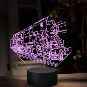 Beling 3D lampa, Parný rušeň 477.0-''Papagáj'', 16 farebná, SXR71