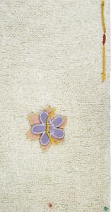MUZZA Hrací koberec Flora béžový