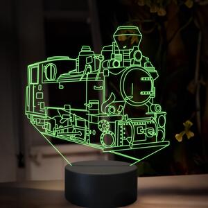 Beling 3D lampa, Parný rušeň U46.0, 16 farebná, SXR80