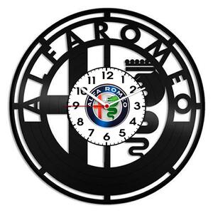 Beling vinylové nástenné hodiny Alfa Romeo, Q89