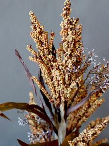 Dekoratívne umelé kvety Seed Capsules Cream 93 cm