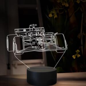 Beling 3D lampa, Lewis Hamilton Ferrari 2025,16 farebná, FF36