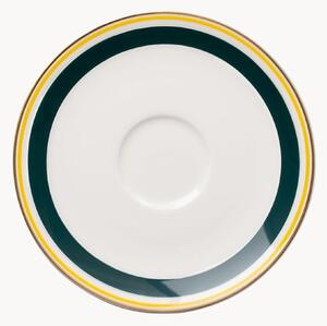 Podšálky z jemného kostného porcelánu Capri, 6 ks