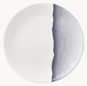 Dezertné taniere z jemného kostného porcelánu Silhouette, 6 ks