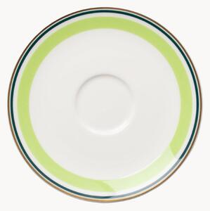 Podšálky z jemného kostného porcelánu Capri, 6 ks