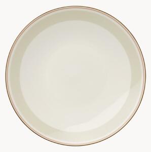 Dezertné taniere z jemného kosteného porcelánu Capri, 6 ks