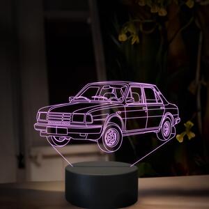 Beling 3D lampa, Škoda 125, 16 farebná, SA10