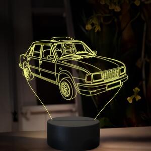 Beling 3D lampa, Škoda 130 gl, 16 farebná, SA11