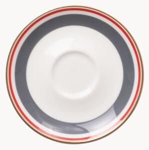 Podšálky z jemného kostného porcelánu Capri, 6 ks