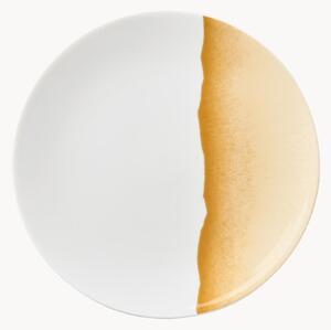 Raňajkové taniere z jemného kostného porcelánu Silhouette, 6 ks