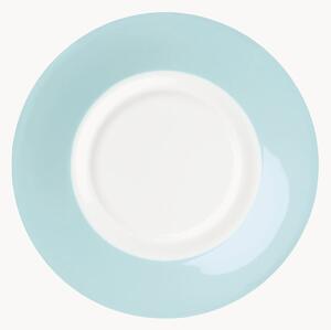 Podšálky z jemného kostného porcelánu Pastel, 6 ks