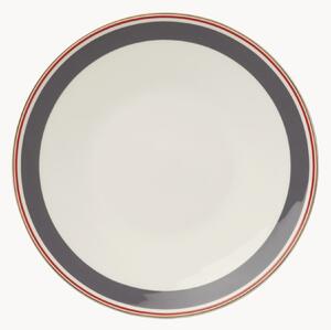 Plytké taniere z jemného kostného porcelánu Capri, 6 ks