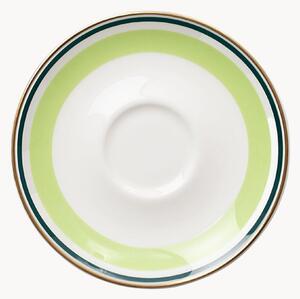 Podšálky z jemného kostného porcelánu Capri, 6 ks