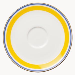 Podšálky z jemného kostného porcelánu Capri, 6 ks