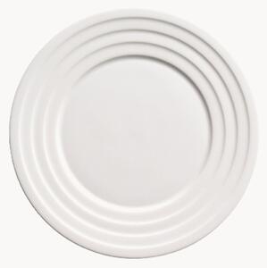 Dezertné taniere z jemného kostného porcelánu Fine Dining Relief, 6 ks