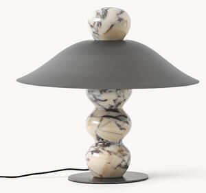 Stolová lampa z mramoru Calacatta Viola Elaia, rôzne veľkosti