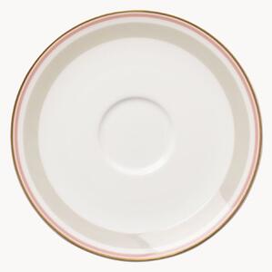 Podšálky z jemného kostného porcelánu Capri, 6 ks