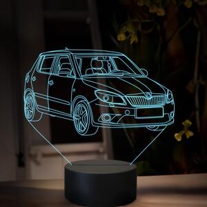 Beling 3D lampa, Škoda Fabia RS, 16 farebná, SA16