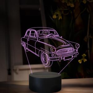 Beling 3D lampa, Škoda Octavia 1959, 16 farebná, SA19
